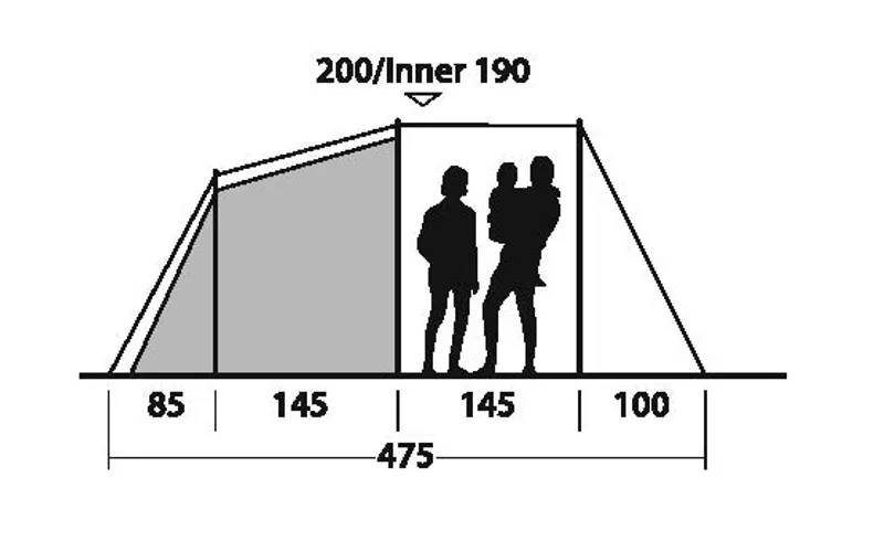 Outwell Dash 5 Tent - 2022 Model-3